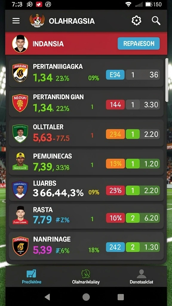 Menampilkan interface pengguna yang intuitif dan menarik.