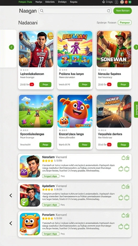 Fitur rewards yang memotivasi pemain untuk terus bermain.