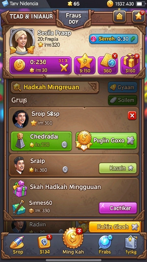 Menjelajahi dunia fantasi yang menakjubkan.