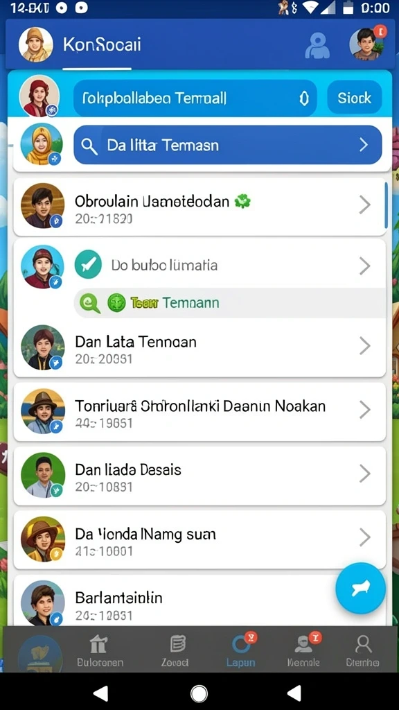 Tampilan antarmuka yang menarik dan intuitif.