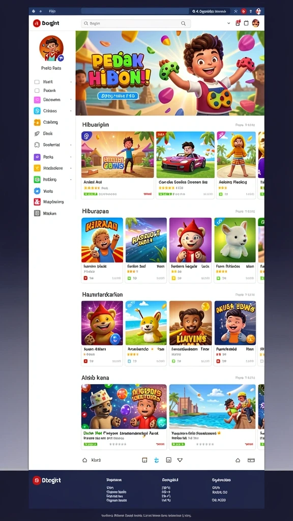Gameplay menarik yang penuh tantangan.