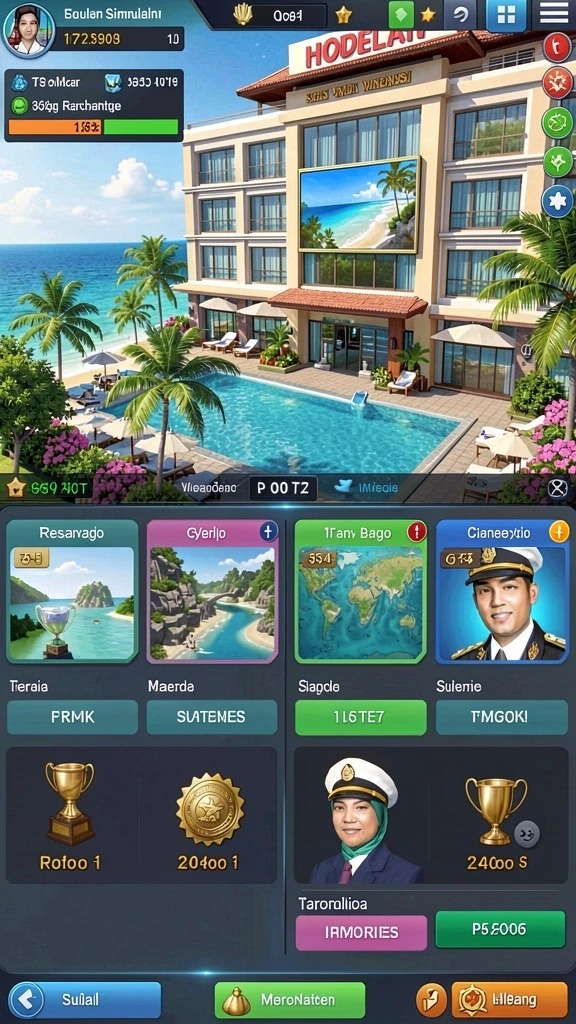 Screenshot menunjukkan antarmuka utama GENDUT188 yang menarik.