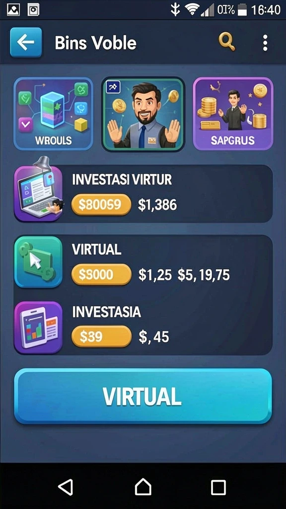 Pengaturan level yang menawan dan penuh tantangan.