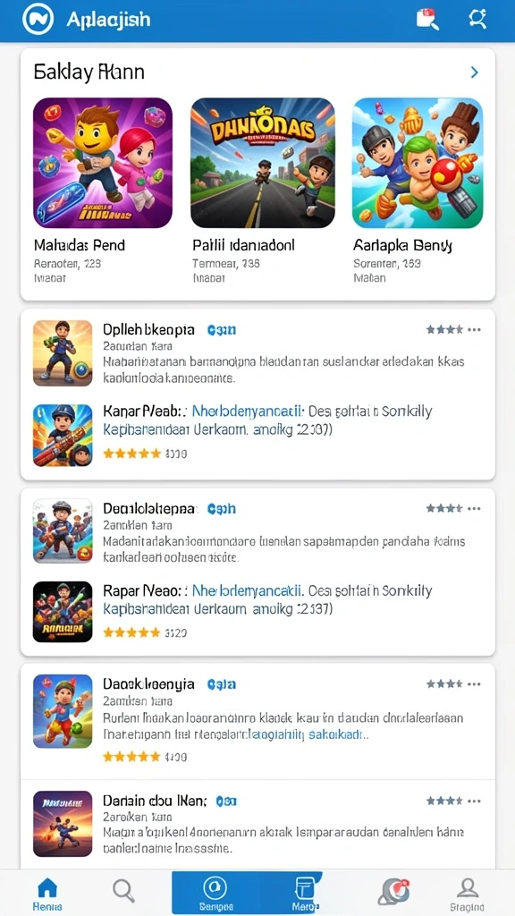 Mode permainan yang bervariasi dan menyenangkan.