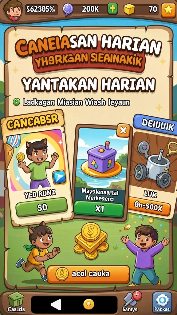 Fitur bonus yang membuat permainan semakin menarik.