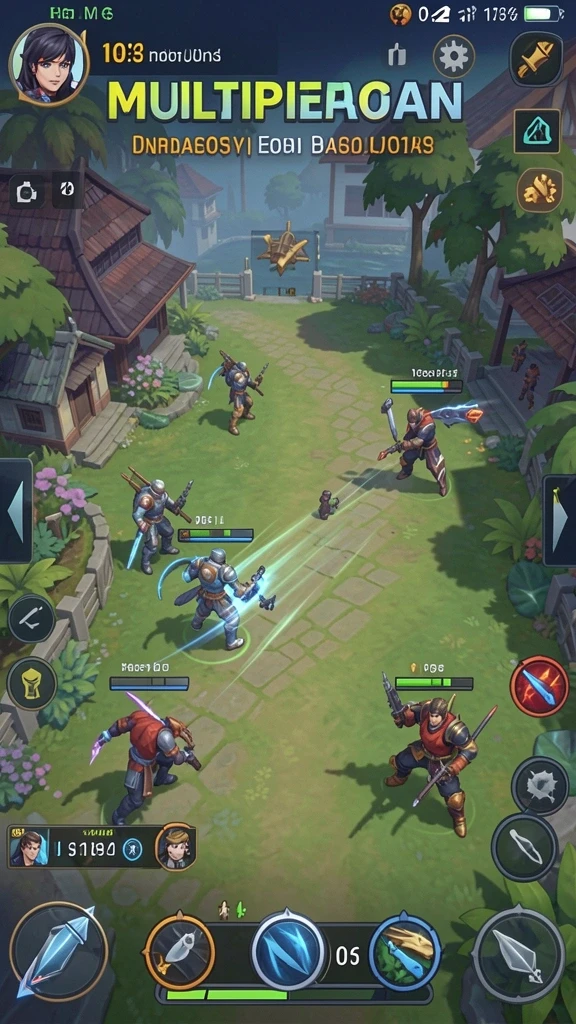 Screenshot momen seru saat kompetisi antar pemain.