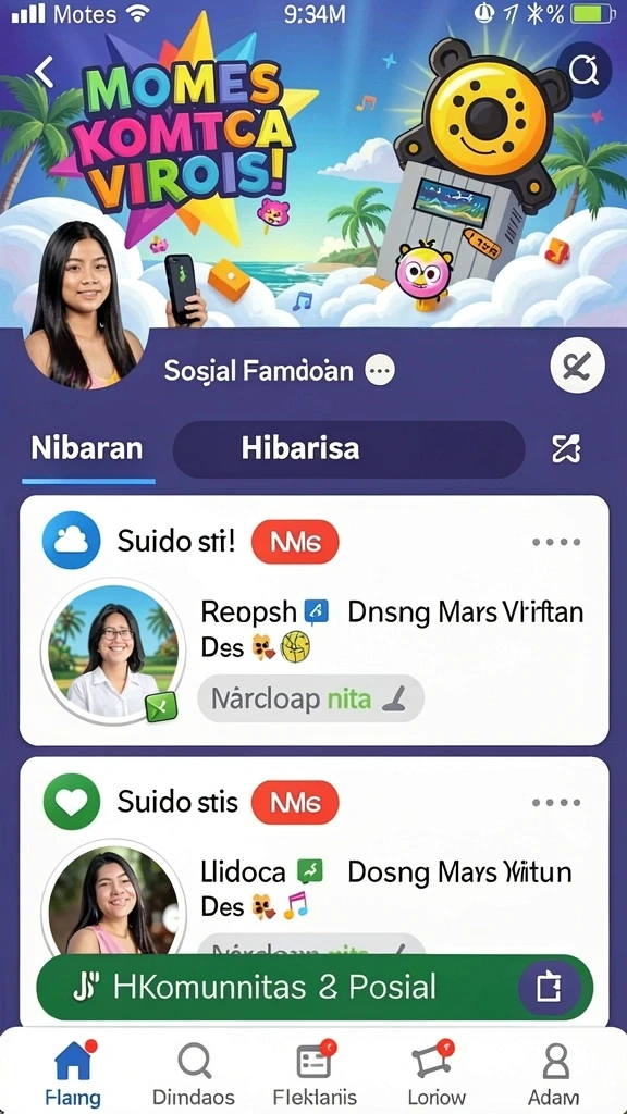 Proses pendaftaran yang mudah dan cepat untuk pengguna baru.