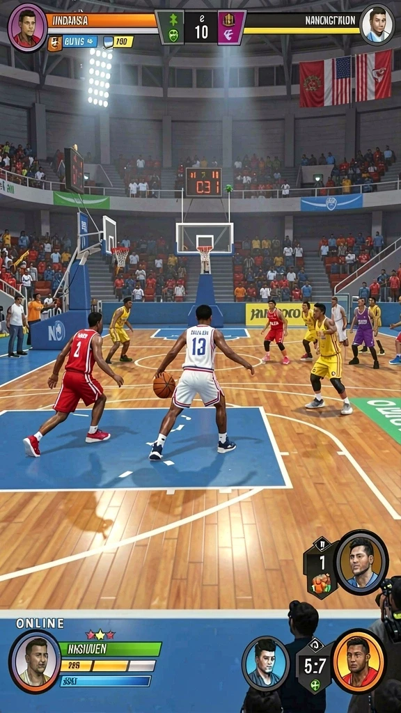 Keseruan bermain dengan teman melalui fitur multiplayer.