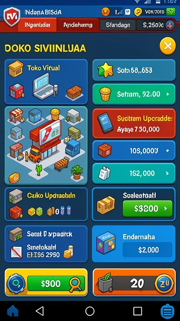 Screenshot fitur bonus harian yang menggiurkan.