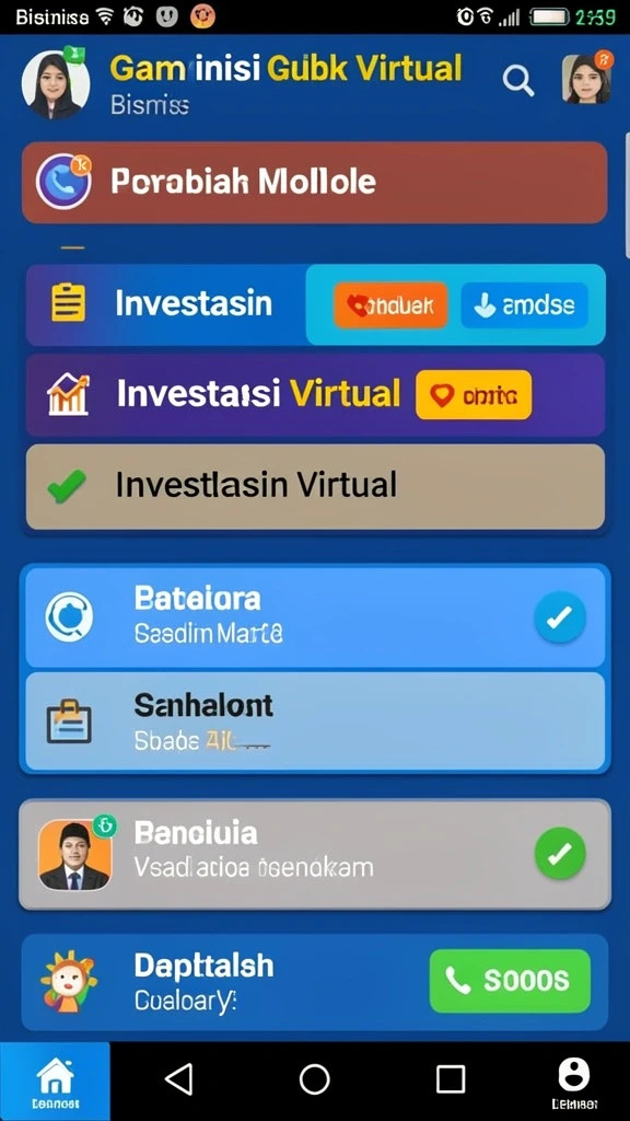 Mode permainan yang beragam untuk semua level.