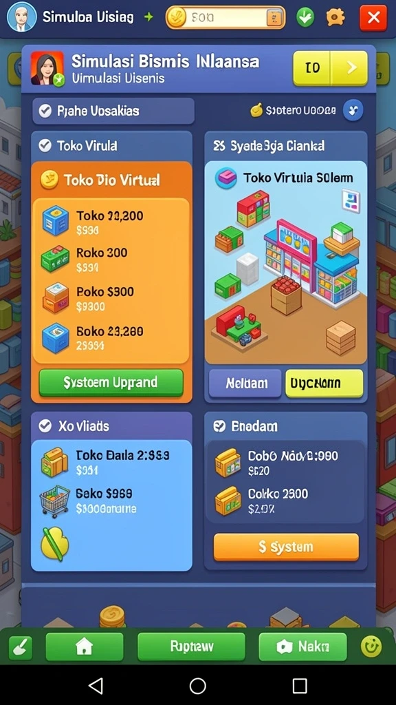 Sistem hadiah yang memotivasi untuk bermain lebih banyak.