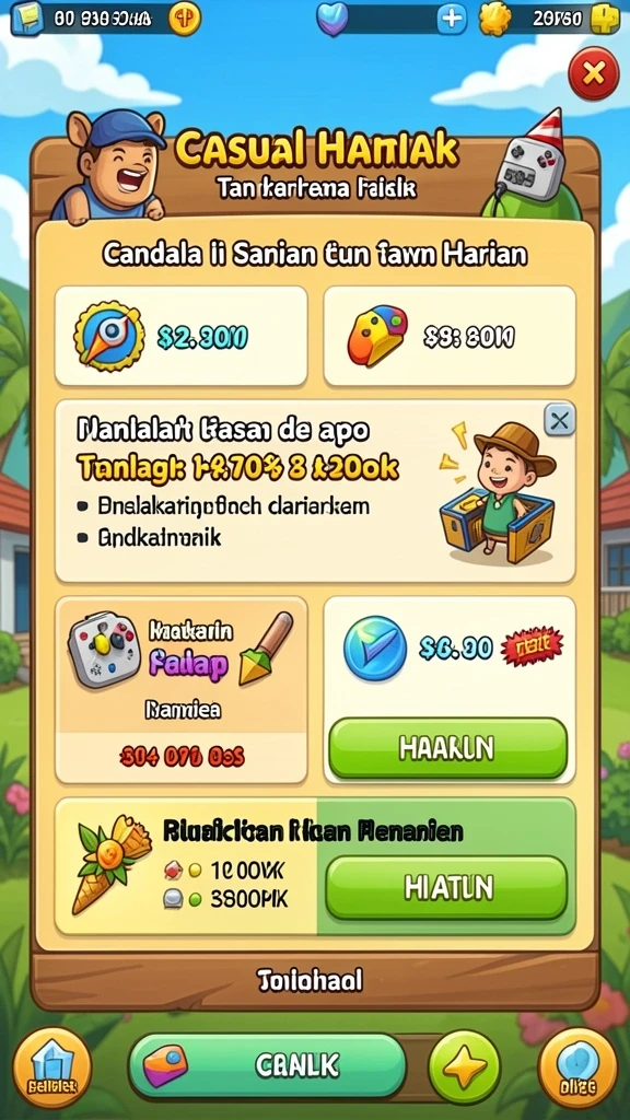 Tangkapan layar utama menunjukkan karakter dalam aksi.