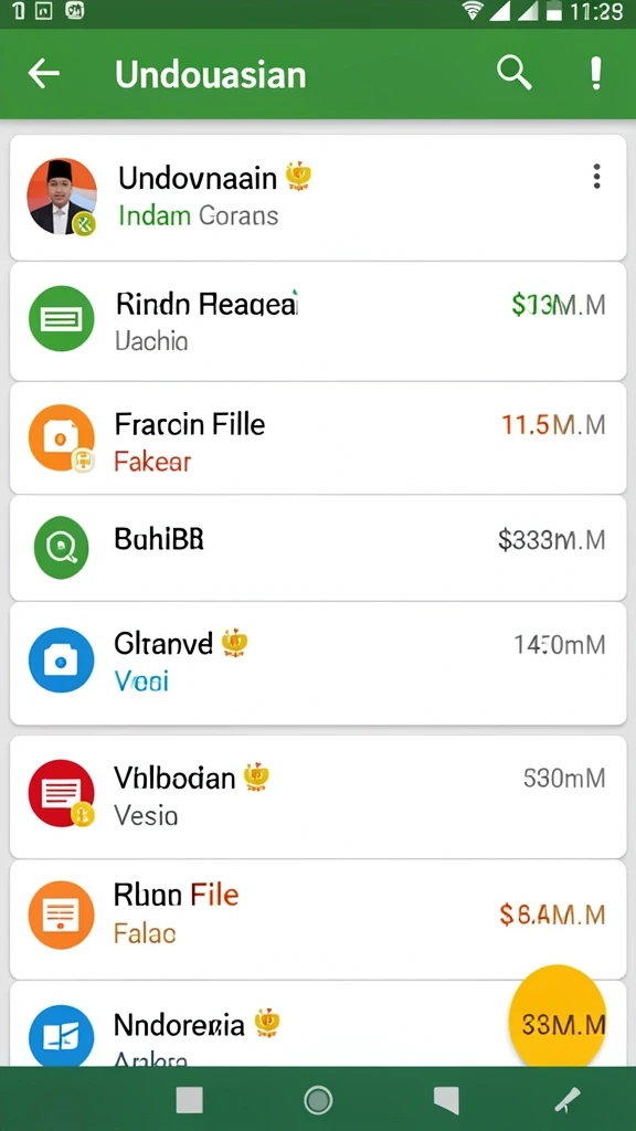 Menu navigasi yang mudah digunakan dan intuitif.
