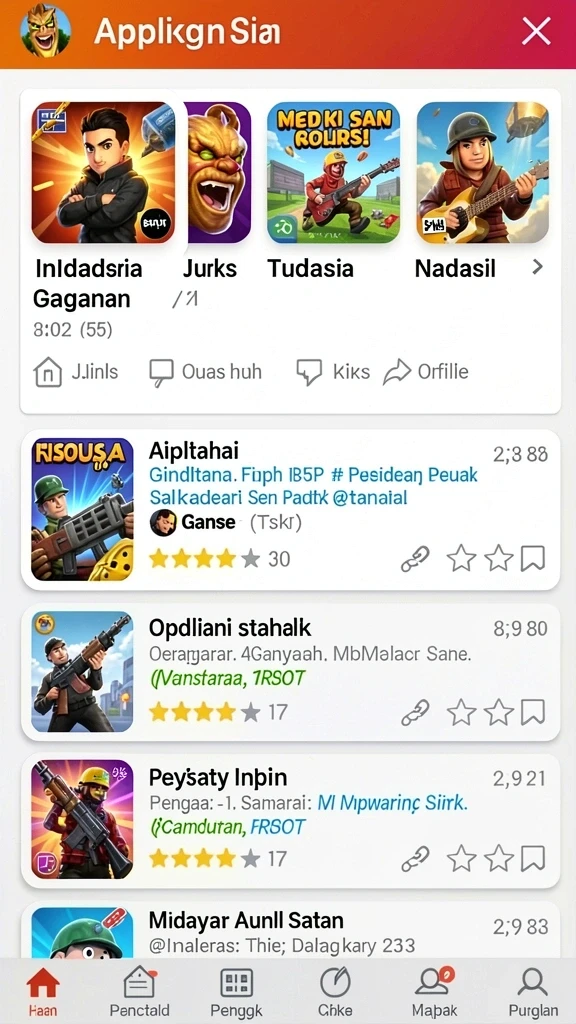 Tampilan antarmuka yang menarik dan mudah dinavigasi.