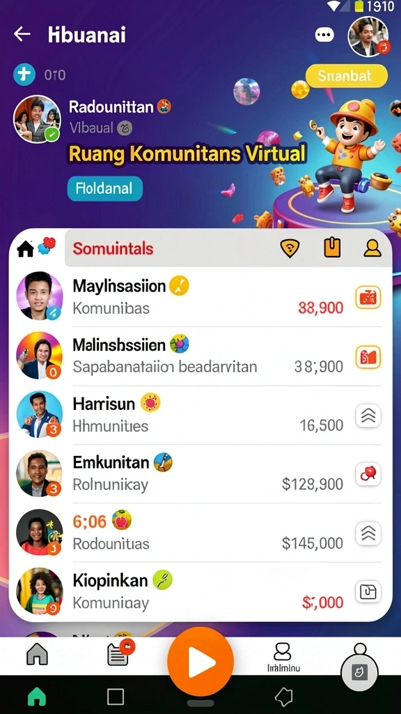Karakter-karakter unik siap untuk dijelajahi.