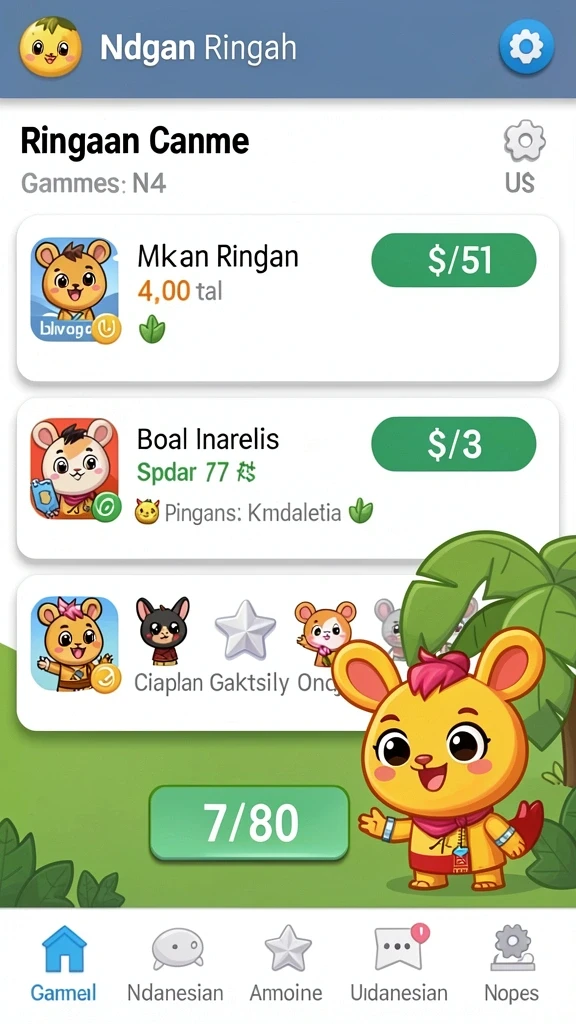 Pengalaman multiplayer yang seru dengan teman.