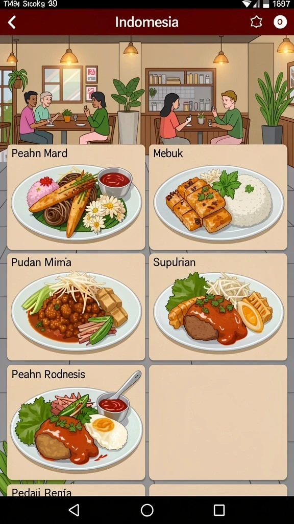 Screenshot aplikasi NGASO77 menunjukkan antarmuka yang menarik.