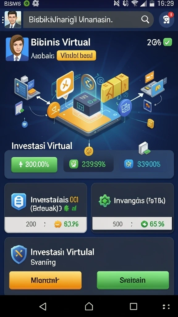 Tampilan antarmuka yang intuitif dan menarik.