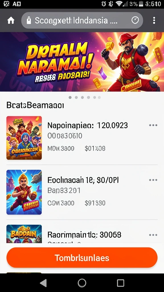 Tampilan utama QQSTAR yang menarik dan intuitif.