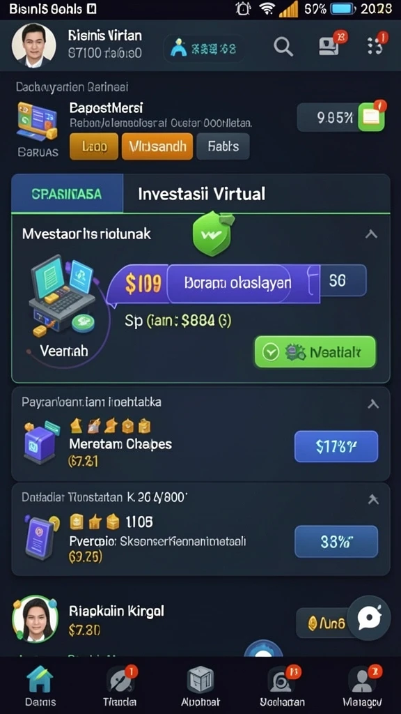 Tampilan antarmuka yang menarik dan mudah digunakan.