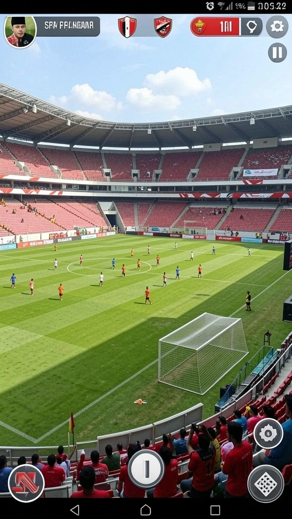 Tantangan level yang semakin meningkat dan mendebarkan.