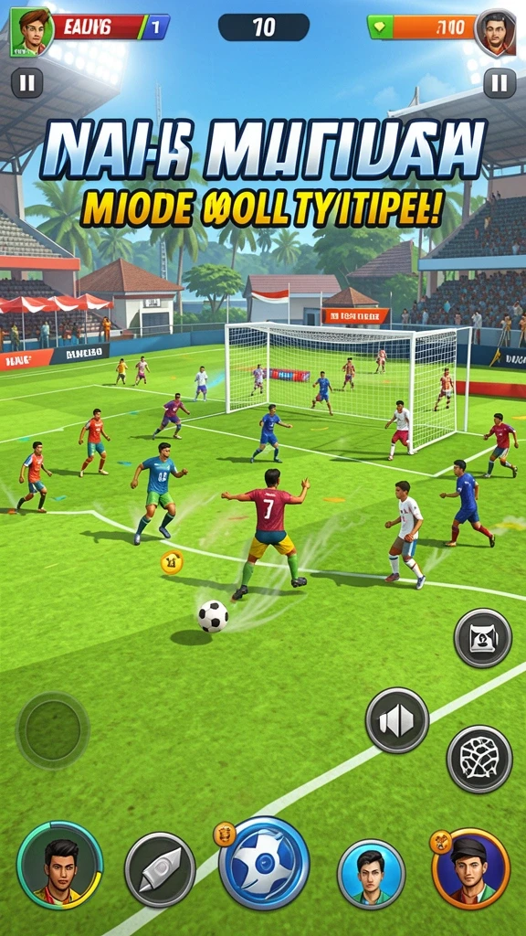 Tampilan awal permainan yang menarik dan intuitif.