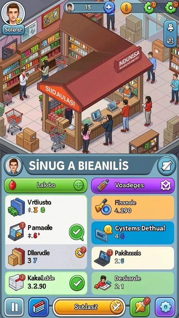 Screenshot menunjukkan antarmuka pengguna yang menarik dan mudah dinavigasi.
