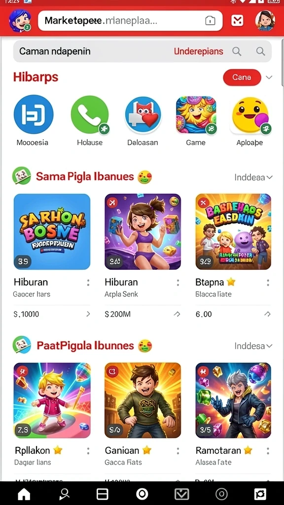 Desain karakter unik yang siap untuk dijelajahi dalam permainan.