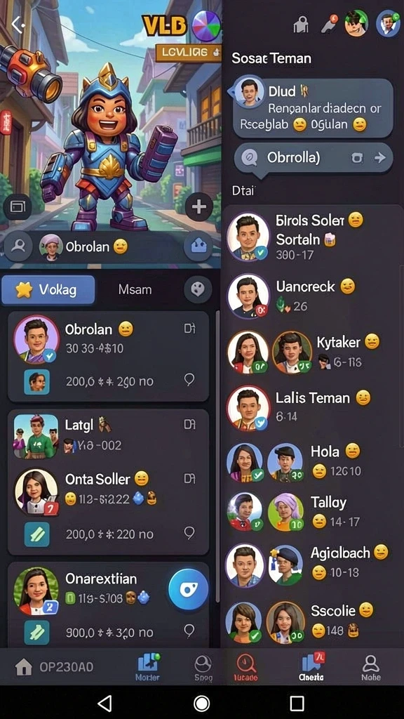Berbagai level menantang untuk meningkatkan keterampilan.