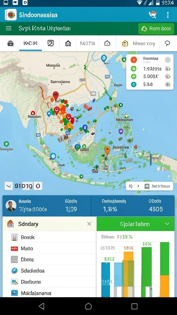 Screenshot 2: Salah satu level menantang yang dapat dimainkan.
