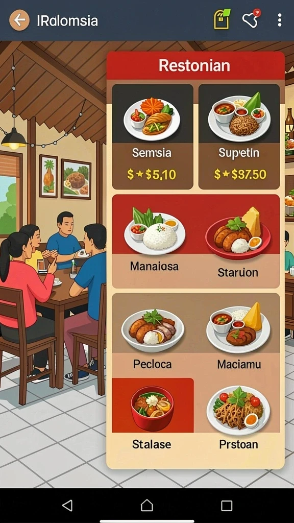 Grafis yang tajam dan efek suara yang memikat.
