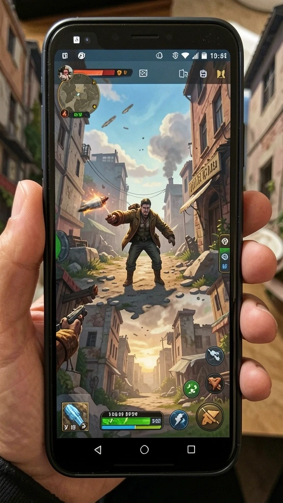 Screenshot kedua menunjukkan tampilan grafis yang memukau.