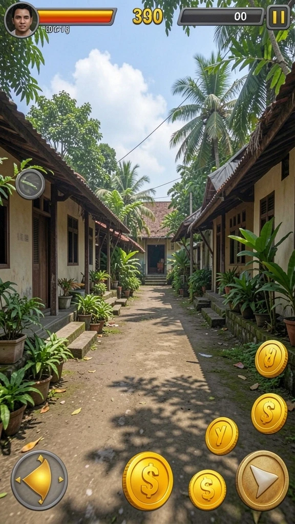 Fitur multiplayer untuk bermain bersama teman.